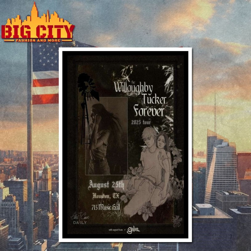 The Willoughby Tuker Forever 2025 Tour Ethel Cain Aug 25, 2025 713 Music Hall. Houston, TX Poster Shirt
