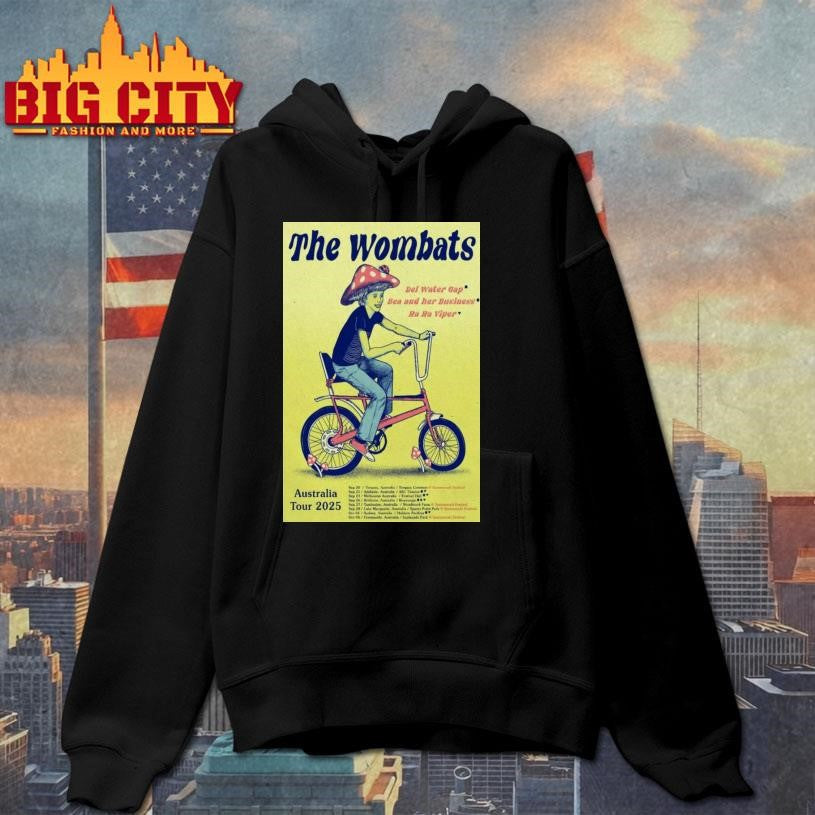 The Wombats Live Tour Poster 2025 Shirt