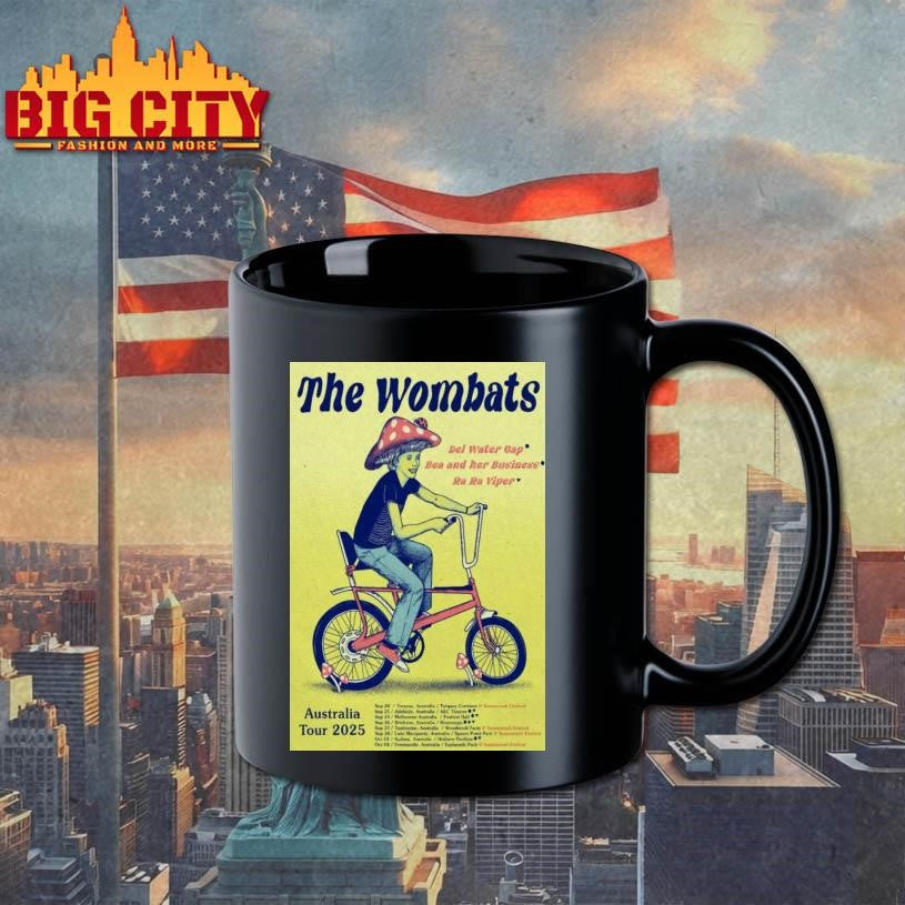 The Wombats Live Tour Poster 2025 Shirt