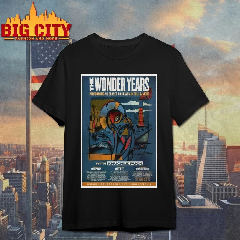 The Wonder Years 2026 No Closer To Heaven Album Concert Poster shirt