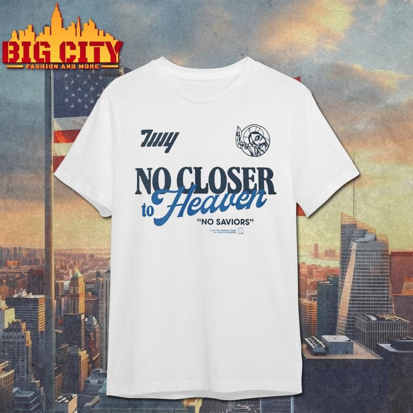 The Wonder Years Merch No Saviors 2025 New Shirt