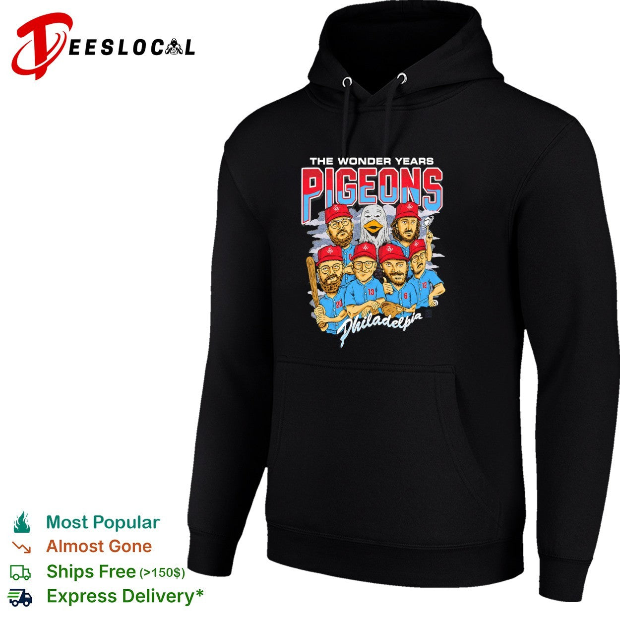The Wonder Years Pigeons Philadelphia Phillies shirt
