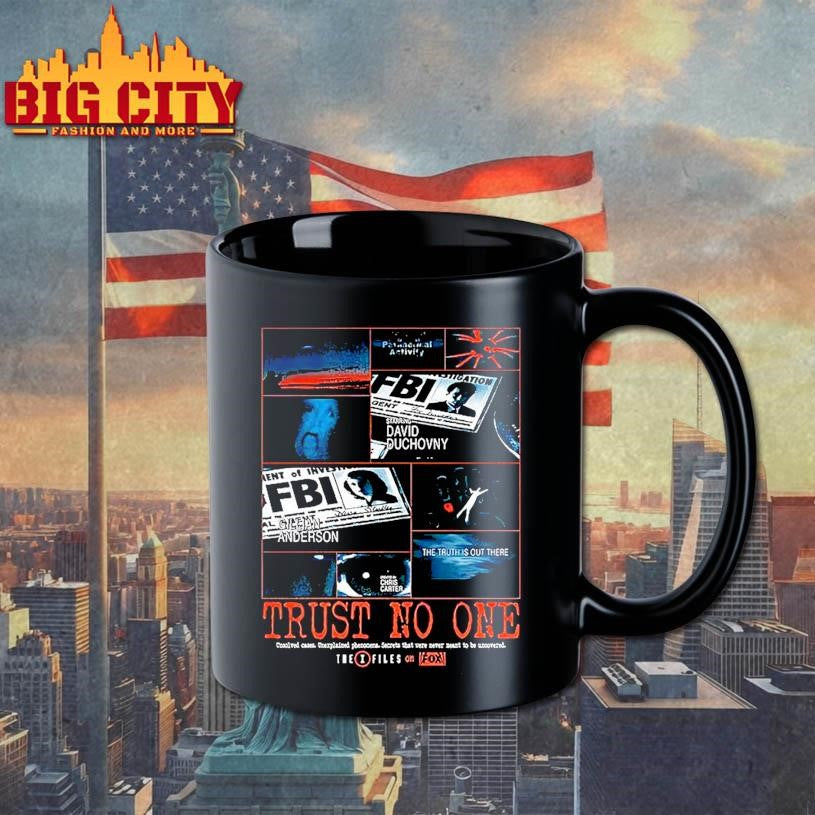 The X Files Fbi Project Promo Trust No One Shirt
