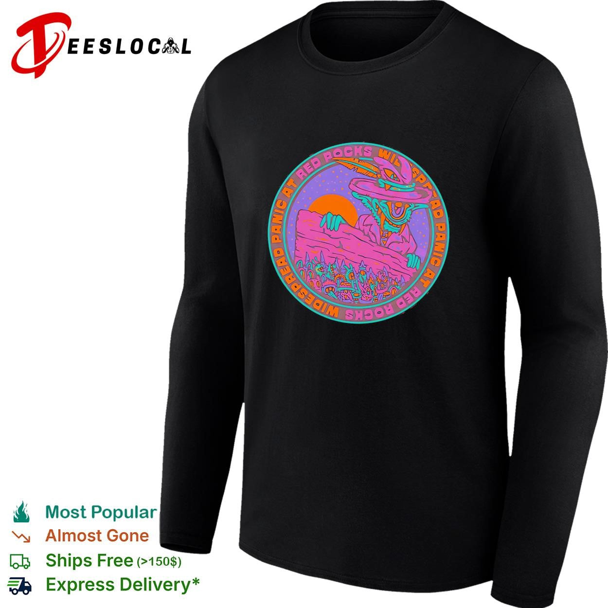 The Yound and SickWidespread Live At Red Rocks Amphitheatre Morrison Colorado 2026 shirt