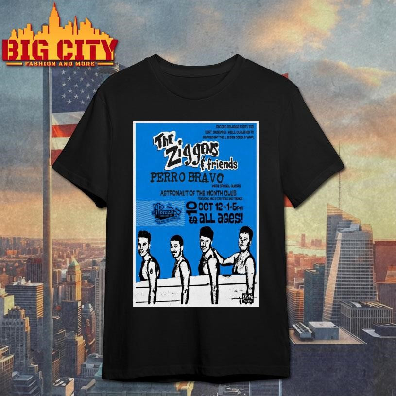 The Ziggens And Friends Long Beach Tour On Oct 12 2025 Poster Shirt