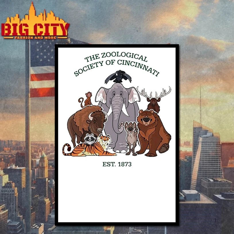The Zoological Society Of Cincinnati Est 1873 Toons shirt
