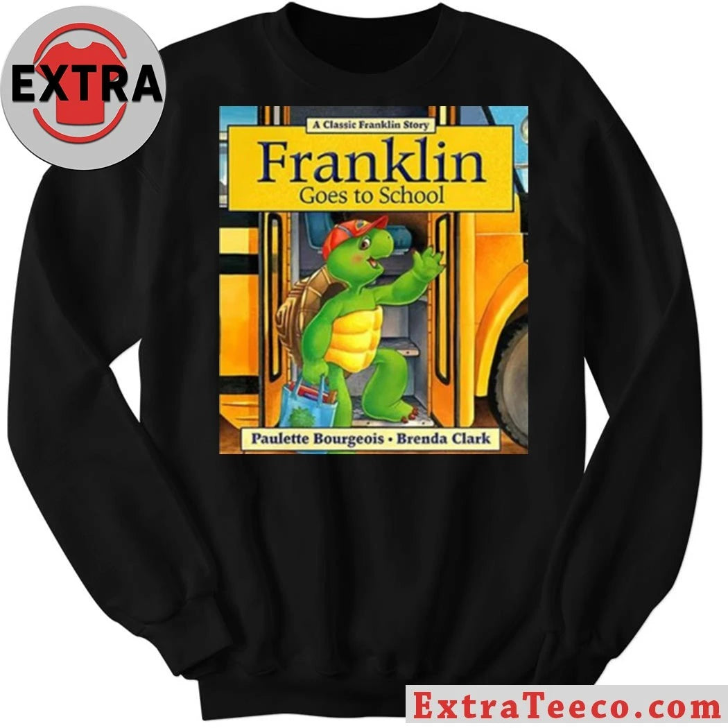The classic children’s book Franklin Goes to School by Paulette Bourgeois and Brenda Clark Shirt