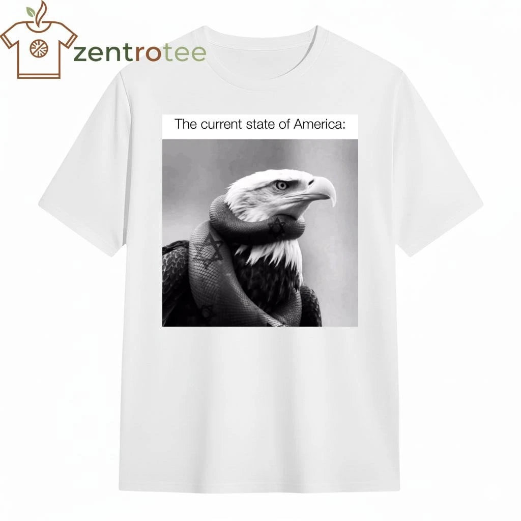 The current state of America eagle tee
