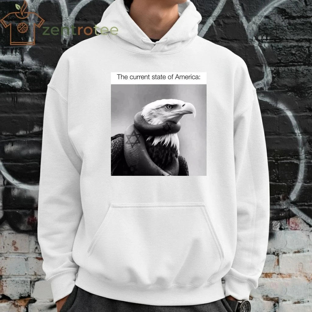 The current state of America eagle tee