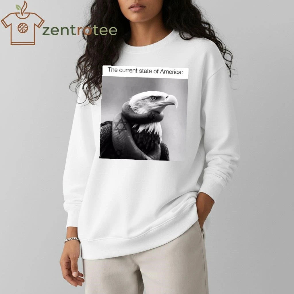 The current state of America eagle tee