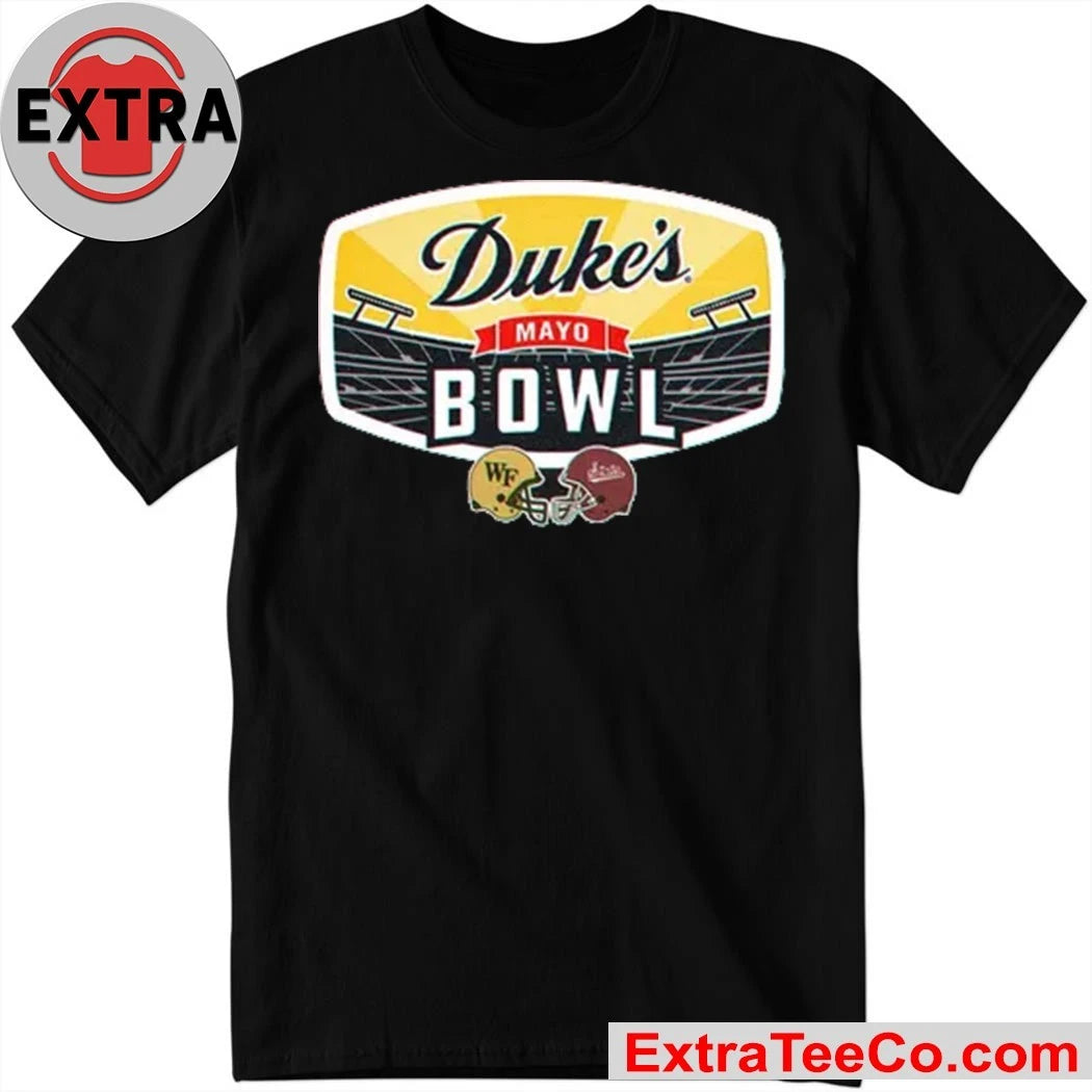 The upcoming Duke’s Mayo Bowl match is between the Wake Forest Demon Deacons and the Mississippi State Bulldogs Shirt