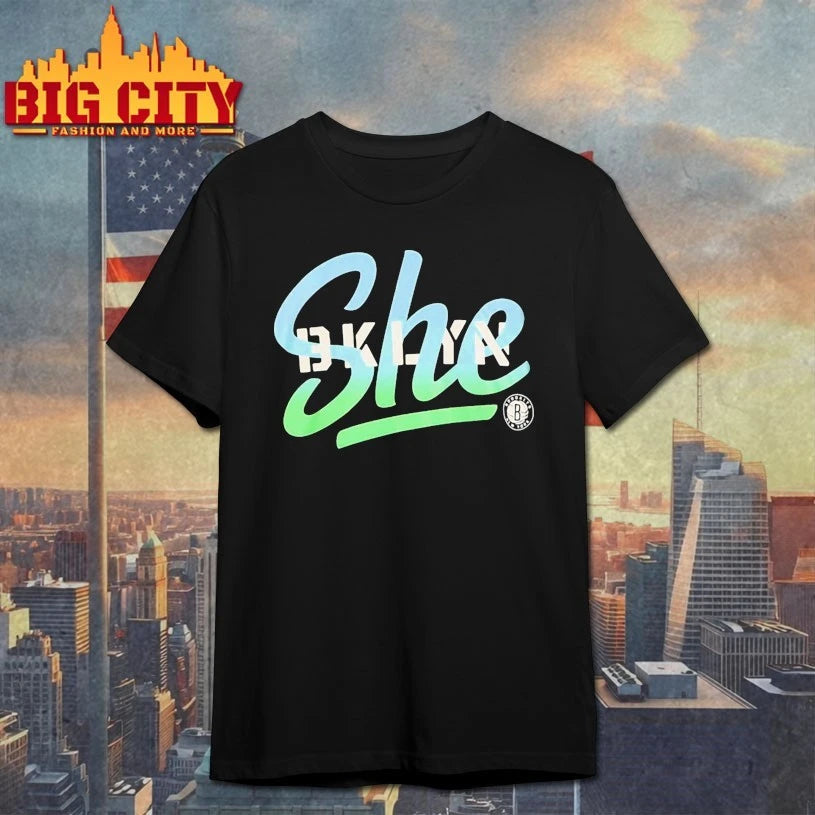 Theo Pinson Brooklyn Nets she shirt
