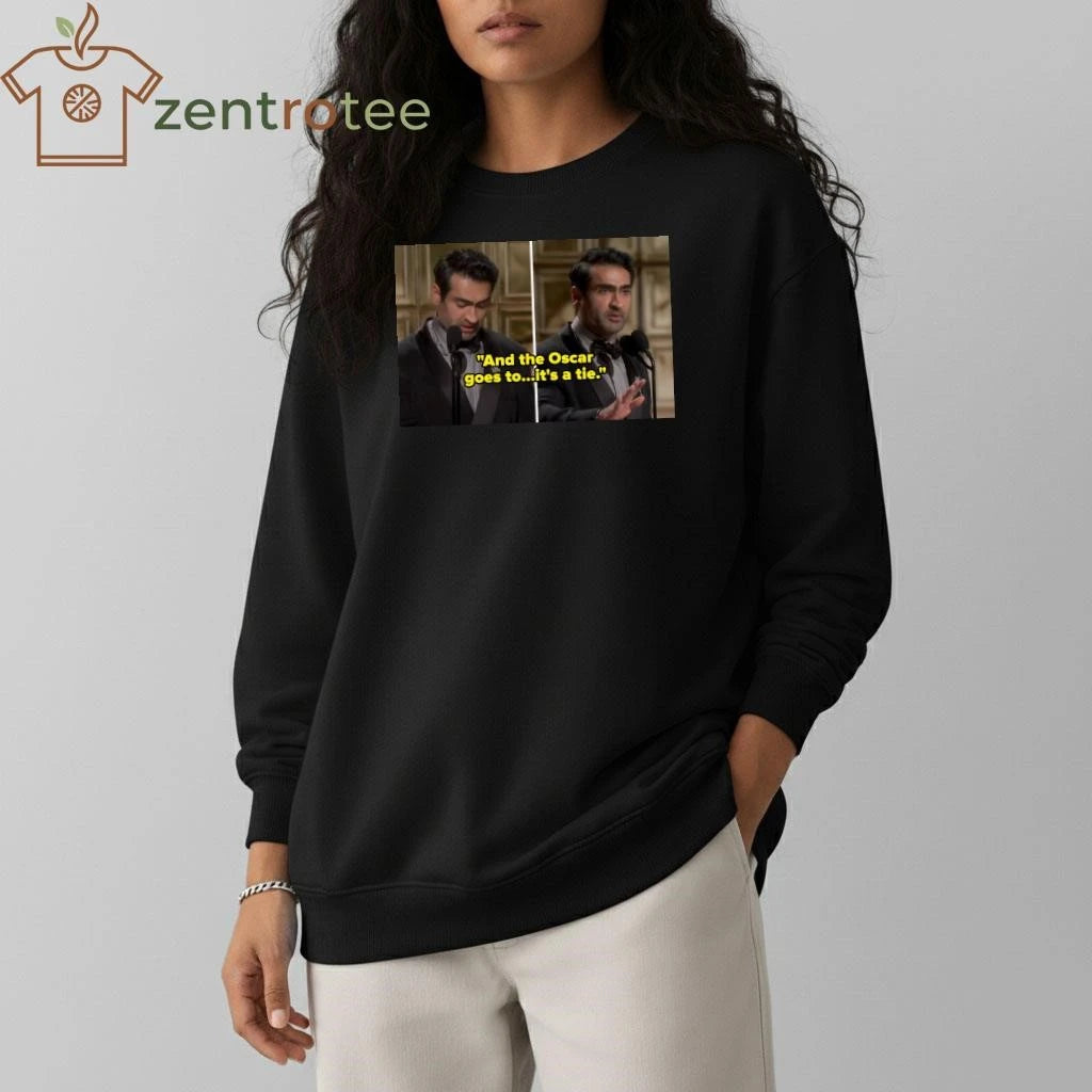There Was Genuinely Just A Tie At The Oscars 2026 tee