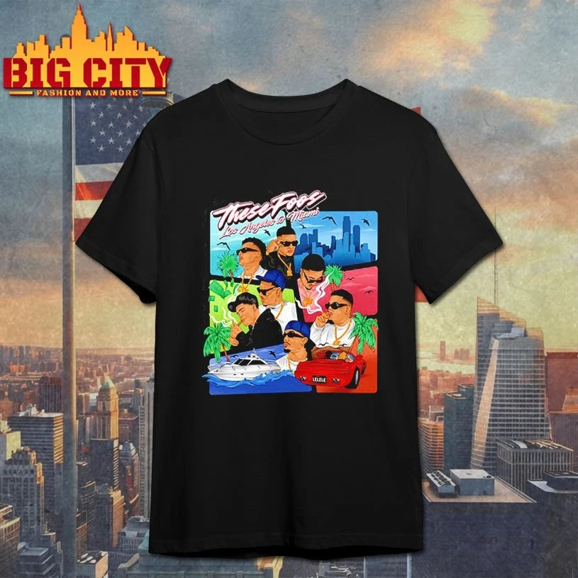 These Foos Los Angeles To Miami shirt