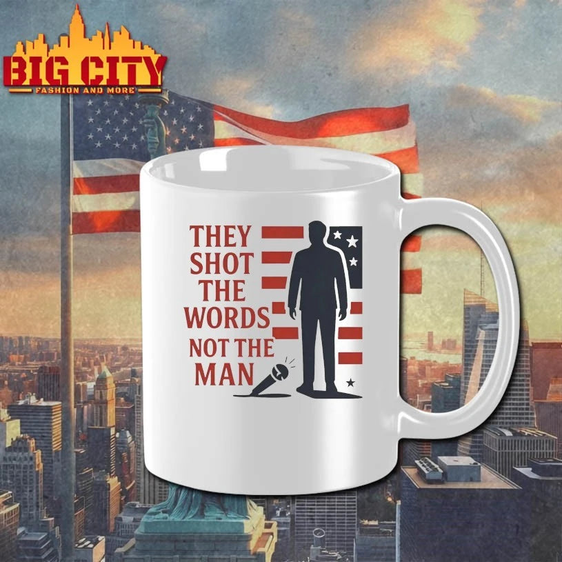 They Shot The Words Not The Man shirt