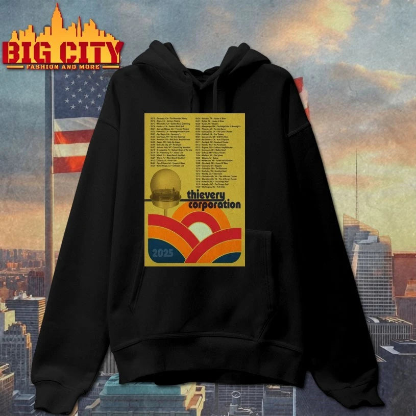 Thievery Corporation Tour June Poster shirt