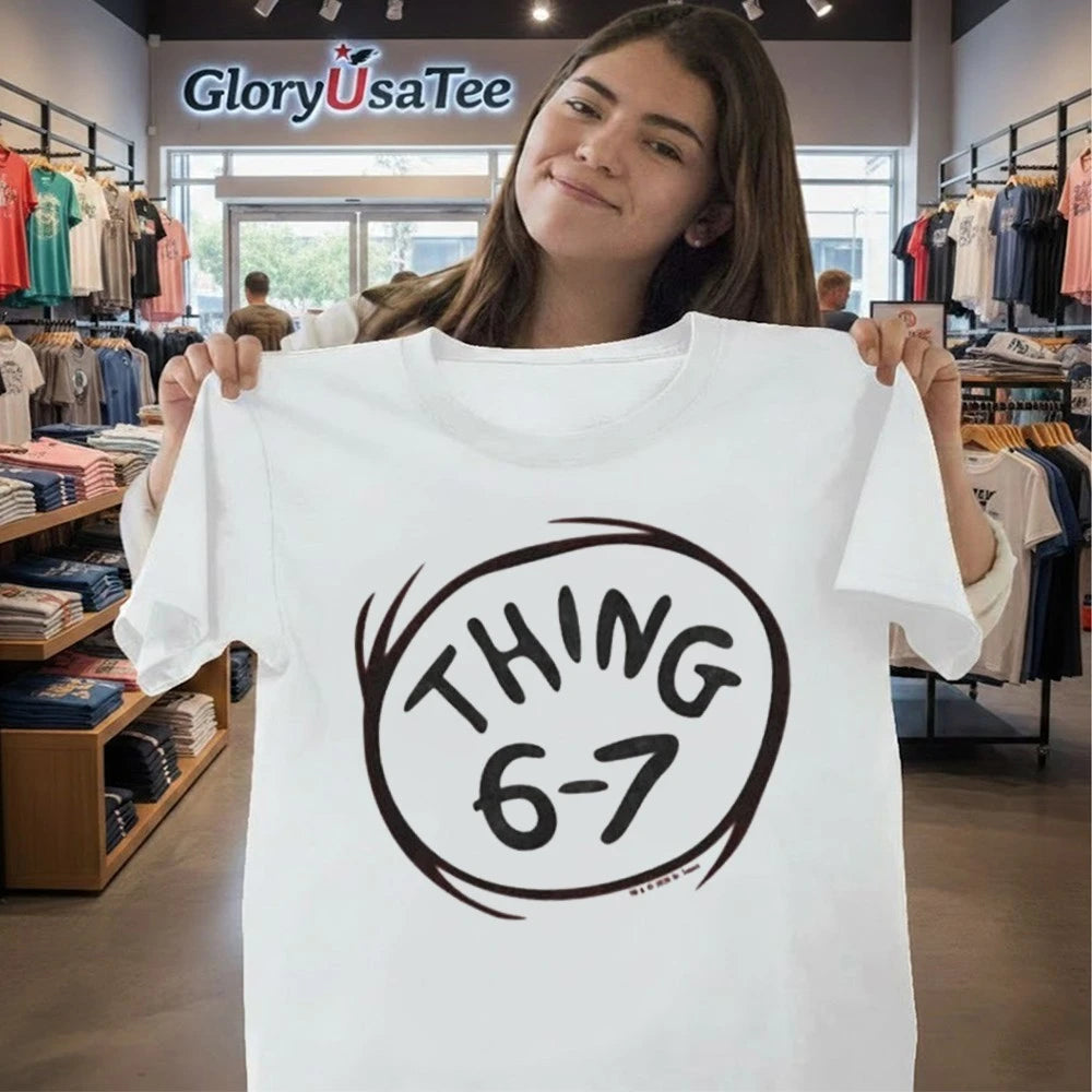 Thing 6-7 The Cat in the Hat Signature Collection Kids T-Shirt