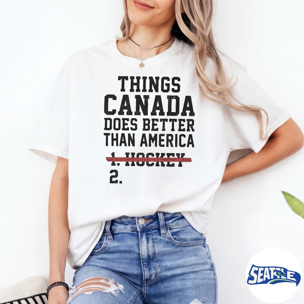 Things Canada Does Better Than America Vintage Ice Hockey 2026 shirt