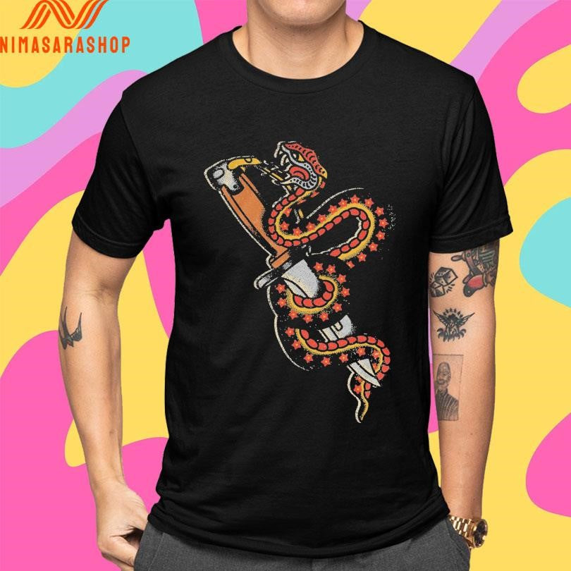 Third Pin Threads Snake Bayonet Shirts