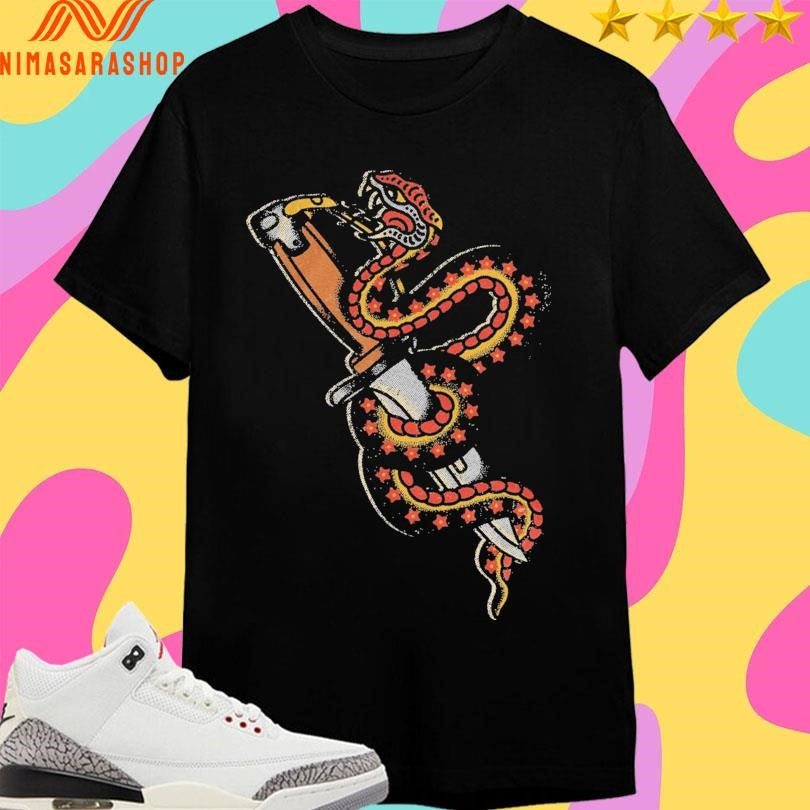 Third Pin Threads Snake Bayonet Shirts