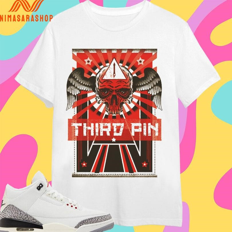 Third Pin Winged Skull Shirts