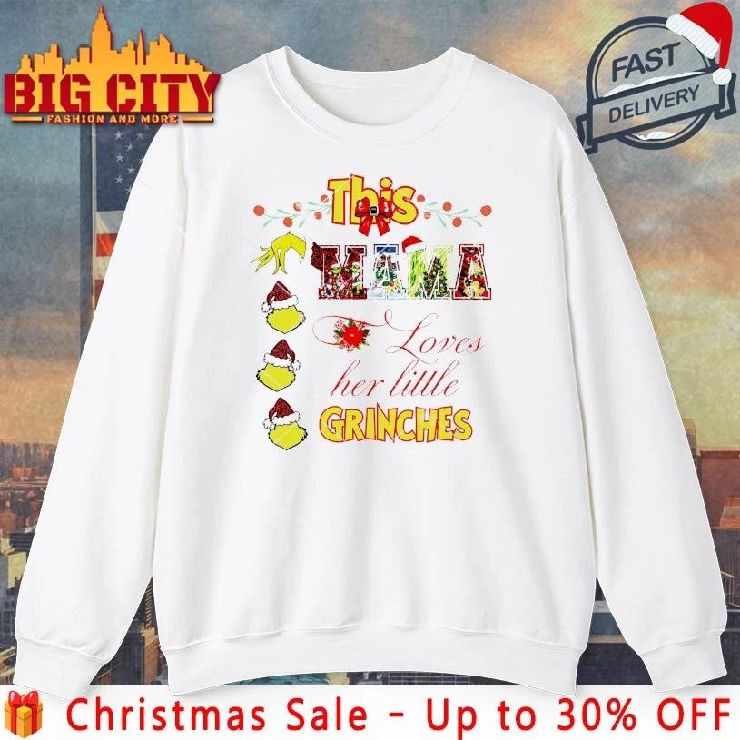 This Mama Loves Her Little Grinches Christmas shirt