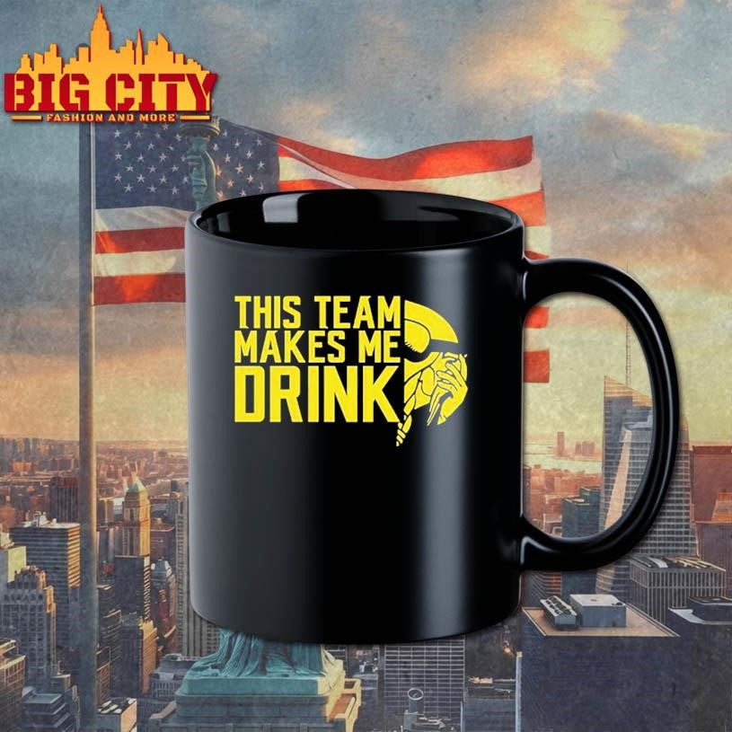 This Team Makes Me Drink Minnesota Vikings Shirt