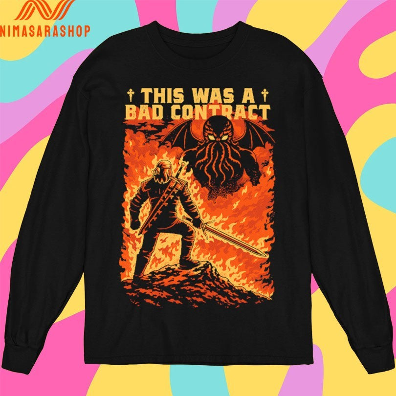 This Was A Bad Contract Mutant Hunts Cthulhu Shirts
