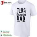 This is what an amazing dad looks like shirt