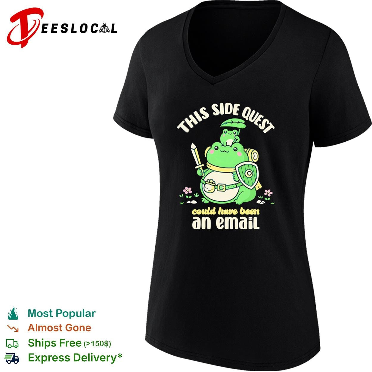 This side quest could have been an email shirt