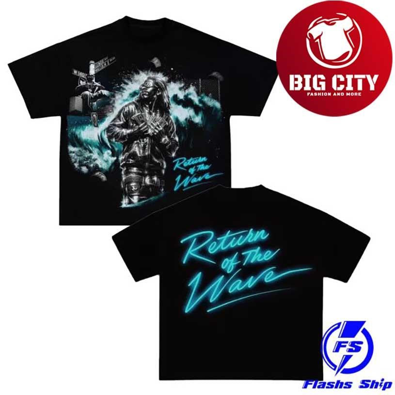 Thisisbiggavel Shop Return Of The Wave Two Sided Shirt