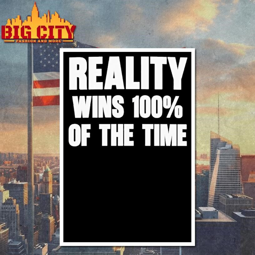 Thomas Sowell Reality Wins 100 Of The Time Ornaments Shirt
