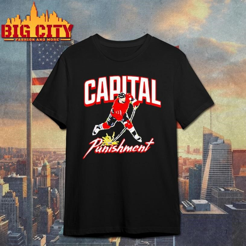 Thomas Wilson Washington Capitals Capital Punishment shirt