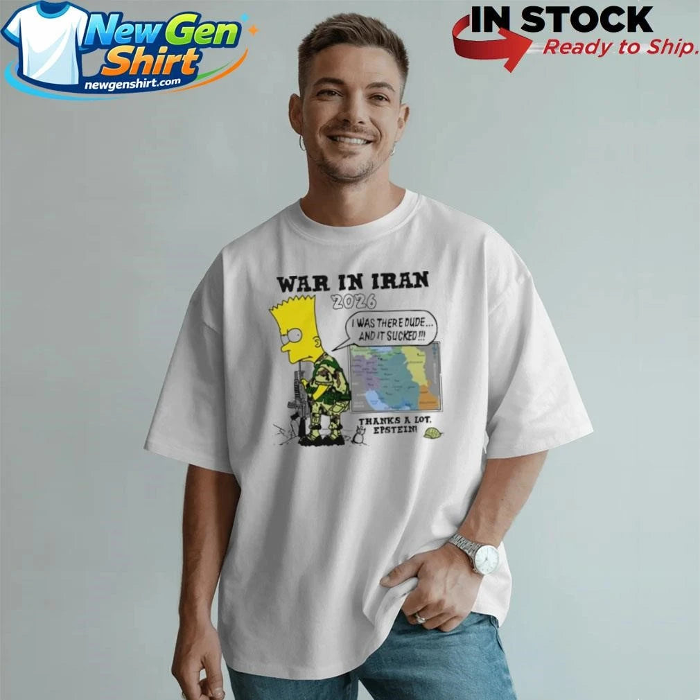 Thompsons War In Iran 2026 Thanks A Lot Epstein Shirt