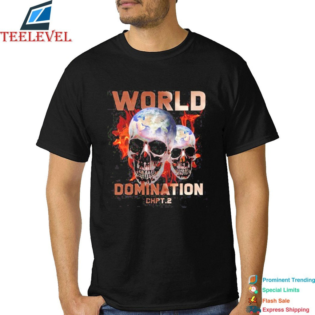 Three 6 Mafia World Domination CHPT 2 T-shirts