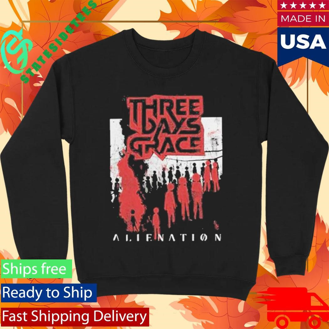 Three Days Grace 2026 Alienation Tour T-Shirt