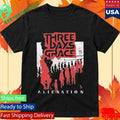 Three Days Grace 2026 Alienation Tour T-Shirt