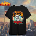Three Eleven Smoking Skull Rose Raglan Shirt