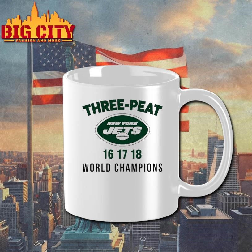 Three Peat New York Jets World Champions Shirt