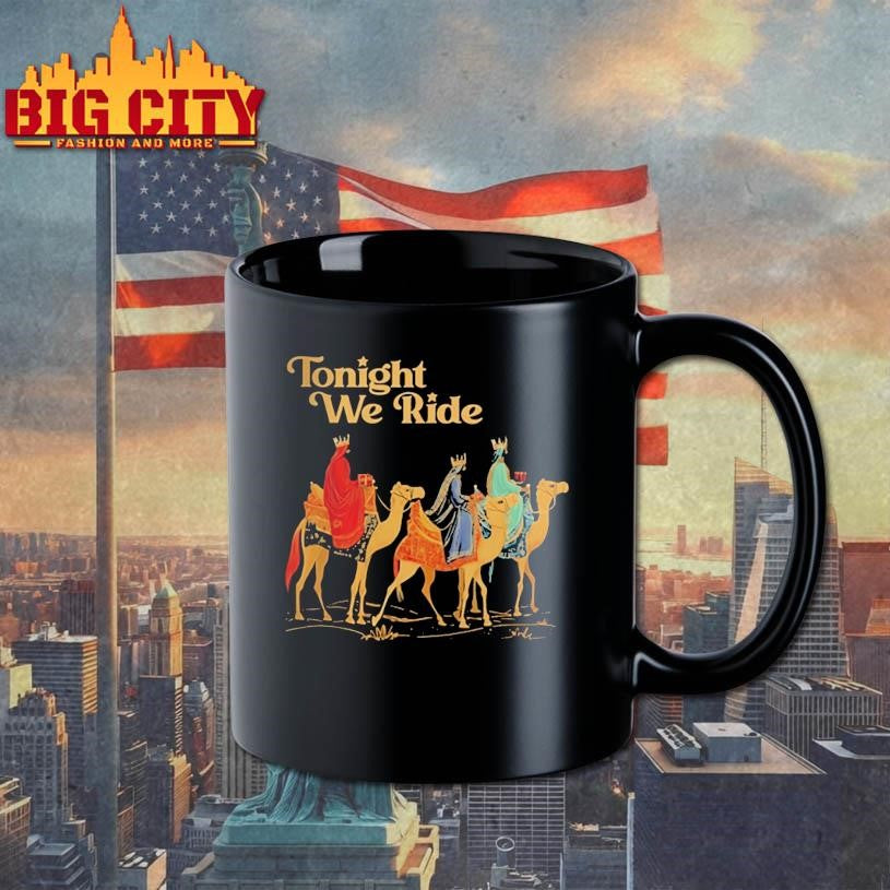 Three Wise Men Tonight We Ride Christmas Shirt
