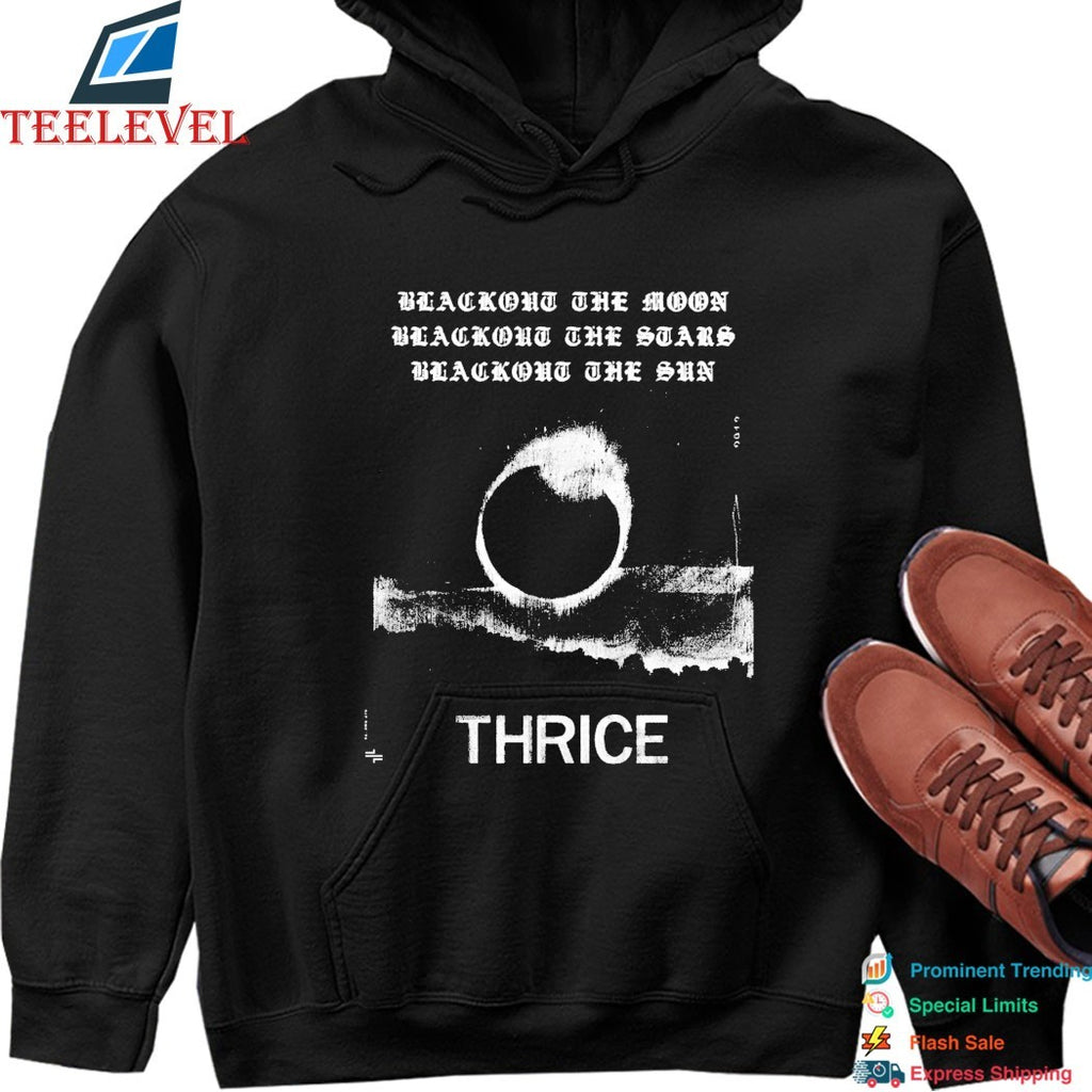 Thrice Blackout The Moon Blackout The Soars Blackout The Sun T-shirts
