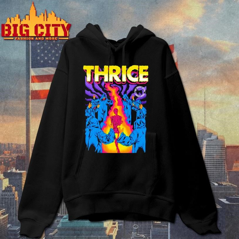 Thrice Santa Cruz Skeleton Shirt