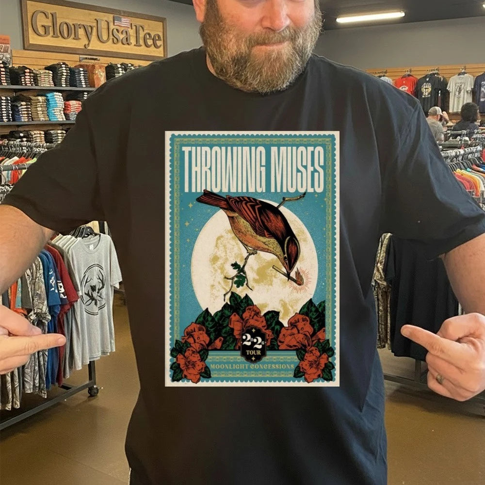 Throwing Muses 2026 Tour Moonlight Concessions poster Shirt
