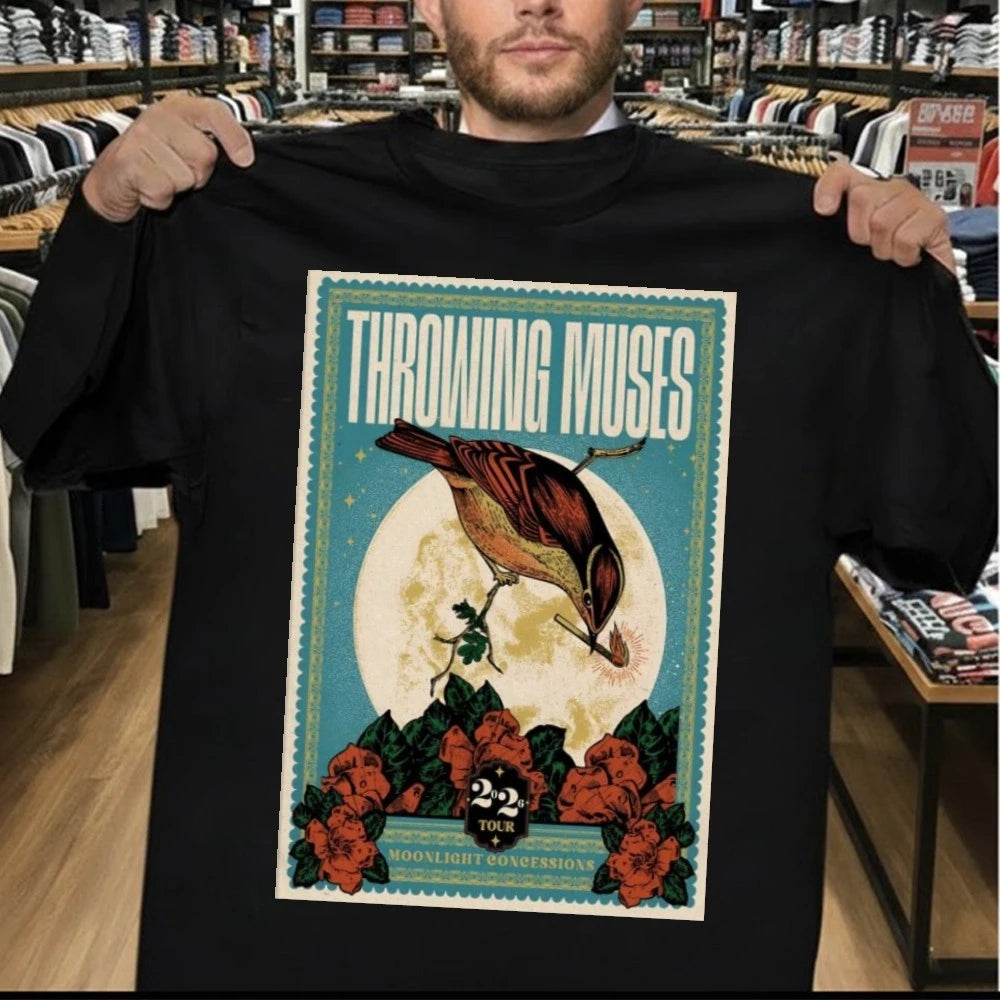 Throwing Muses 2026 Tour Moonlight Concessions poster Shirt