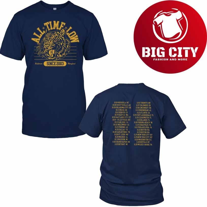 Tiger Dateback All Time Low Graphic Shirt