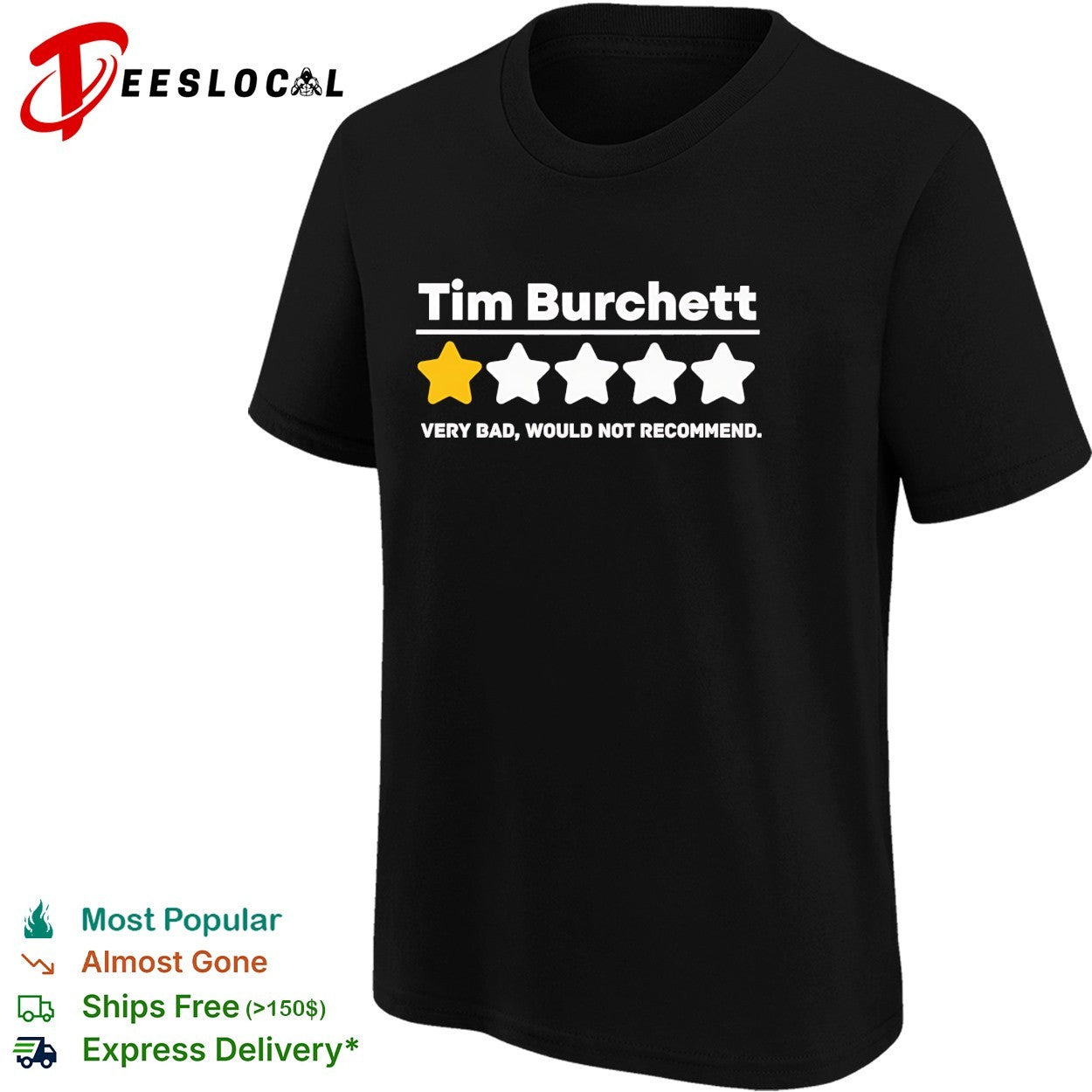 Tim Burchett one star review shirt