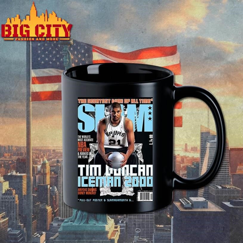 Tim Duncan San Antonio Spurs SLAM Cover Shirt