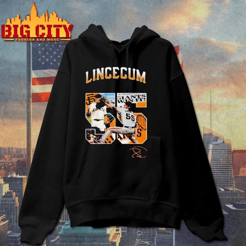 Tim Lincecum 55 San Francisco Giants Win It Signature Shirt