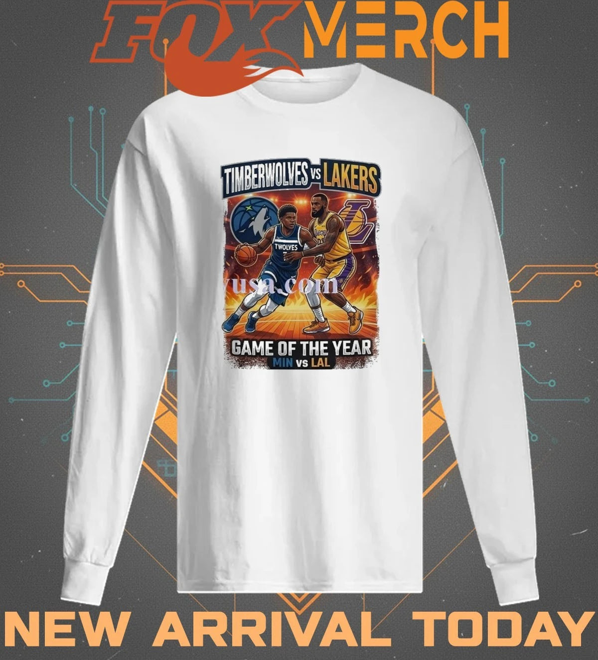 Timberwolves vs Lakers game of the year Min vs LAL t-shirt