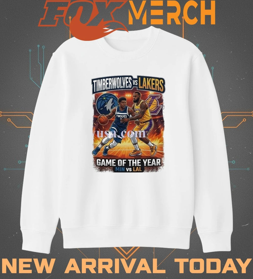Timberwolves vs Lakers game of the year Min vs LAL t-shirt
